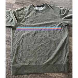 PATAGONIA Fitz Roy Bar Stripe Crew Midweight Sweatshirt Pullover men’s size M